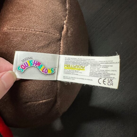 Squishmallows Hershey's Milk Chocolate Vlad the Dracula Vampire 8" Plush EUC - Picture 4 of 4